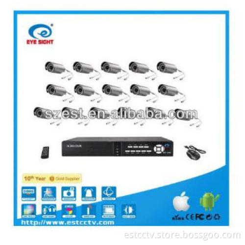 Hot H.264 16CH DVR for CCTV supporting the mobile phone